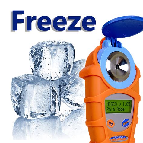 freeze point refractometer